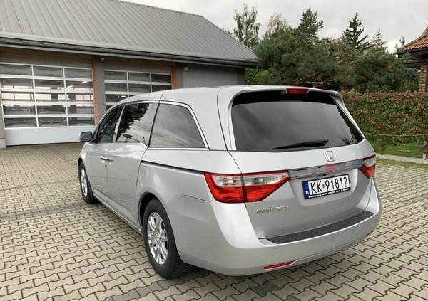 Honda Odyssey cena 78900 przebieg: 149000, rok produkcji 2013 z Kraków małe 667